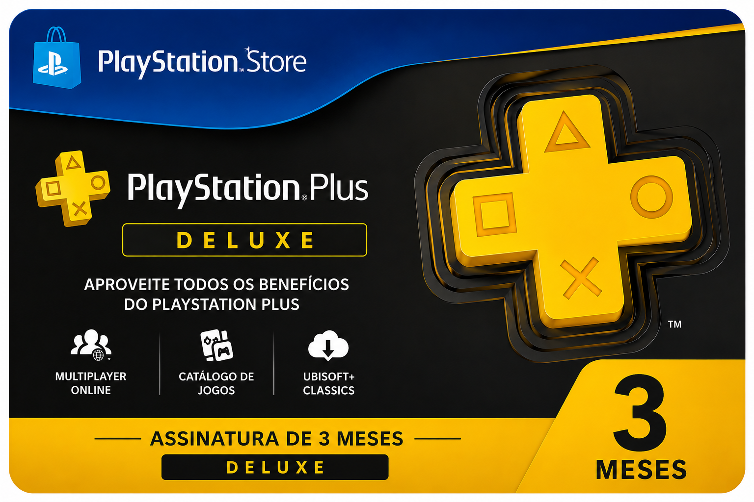 PS Plus Deluxe 3m
