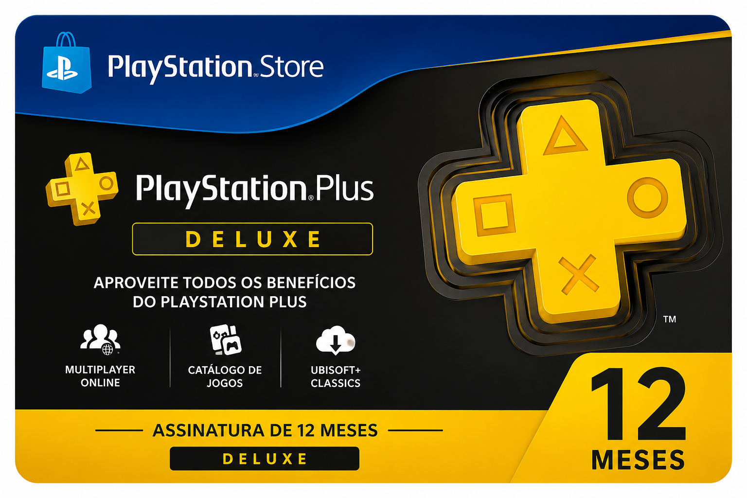 PS Plus Deluxe 12m